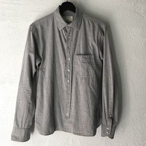 Rag & Bone Men’s Grey Button Down Shirt Size S